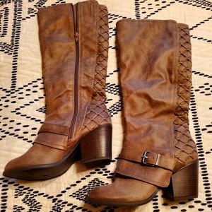 Fergalicious knee high boot.